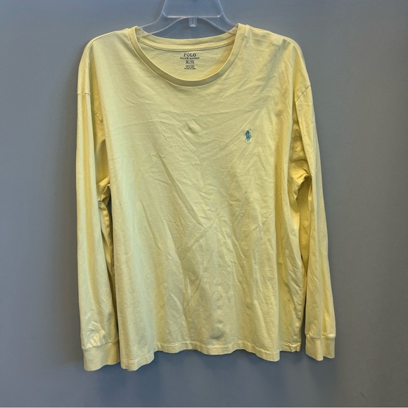 Polo Ralph Lauren Other - Polo by Ralph Lauren Men's Light Yellow Long Sleeve Tee